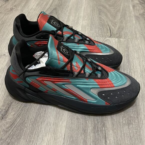 Adidas Ozelia Marvel Guardians Drax Sneakers Mens Sz Black/Silver‎ New! main image 8